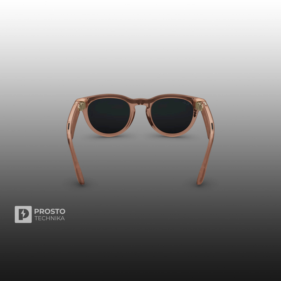 Ray-Ban Headliner (Gen 2) Матовый Прозрачно-Коричневый с Прозрачно-Серыми Линзами